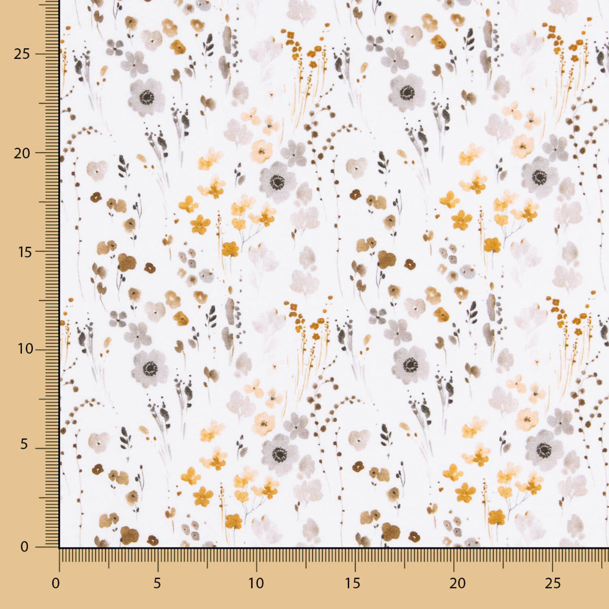 Malha Algodão Flor De Primavera Bolinhas - Ribes y Casals