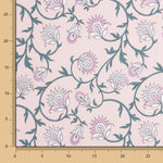 Malha de Algodão Flores Dusty - Ribes y Casals