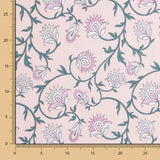 Malha de Algodão Flores Dusty - Ribes y Casals
