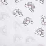 Malha de Algodão Glitter Arco-Íris - Ribes y Casals