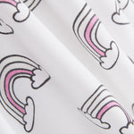 Malha de Algodão Glitter Arco-Íris - Ribes y Casals