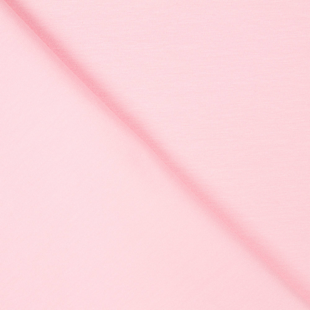 Punto Algodón Lycra Orgánico Rosa - Ribes y Casals