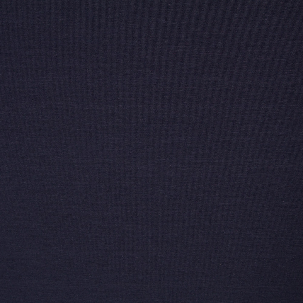 Punto Algodón Lycra Orgánico Azul Marino - Ribes y Casals