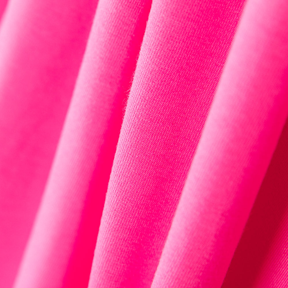 Punto Algodón Lycra Orgánico Fucsia - Ribes y Casals