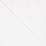 Malha de Algodão Micro Bolinhas Branco - Ribes y Casals