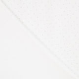 Malha de Algodão Micro Bolinhas Branco - Ribes y Casals