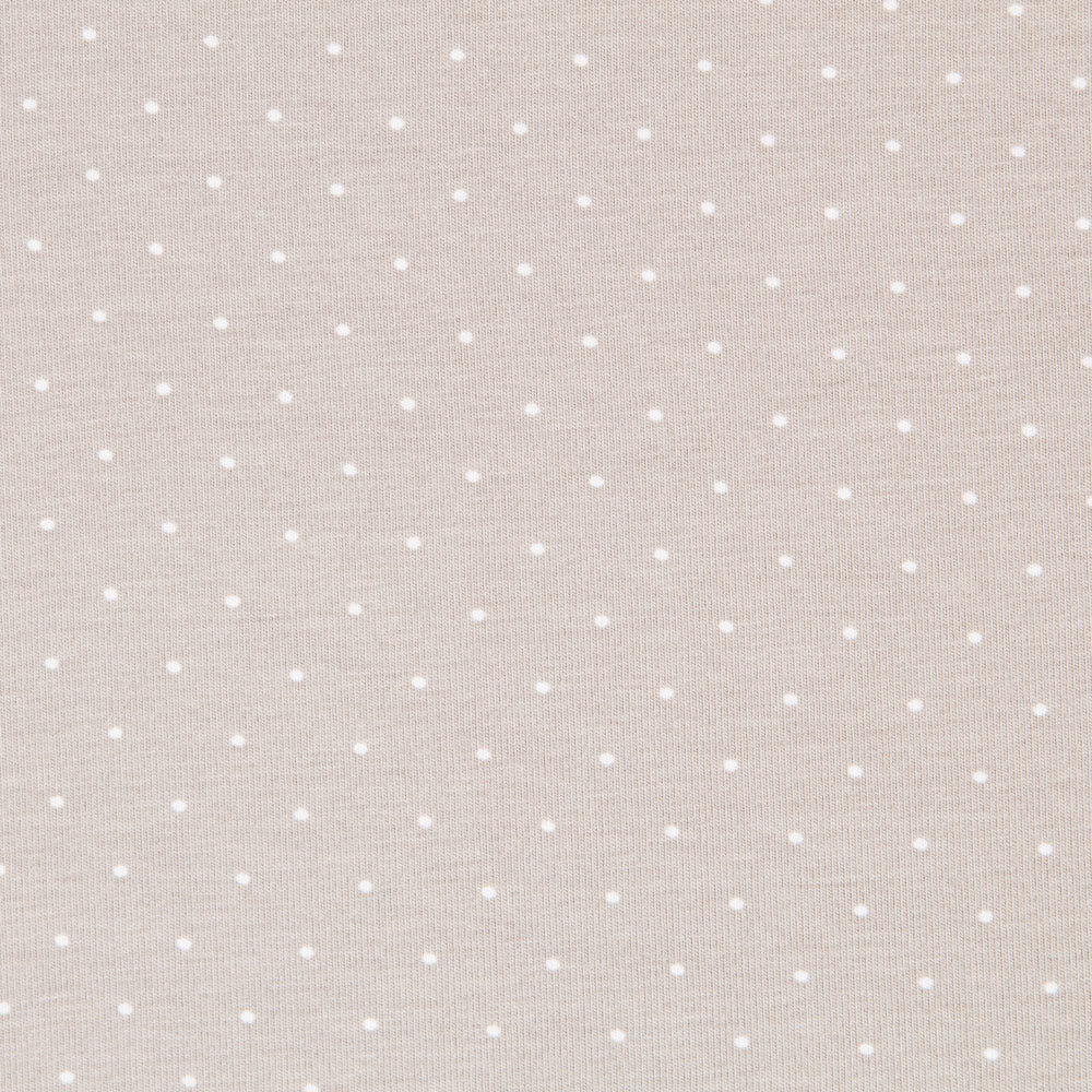 Malha de Algodão Micro Bolinhas Cinza - Ribes y Casals