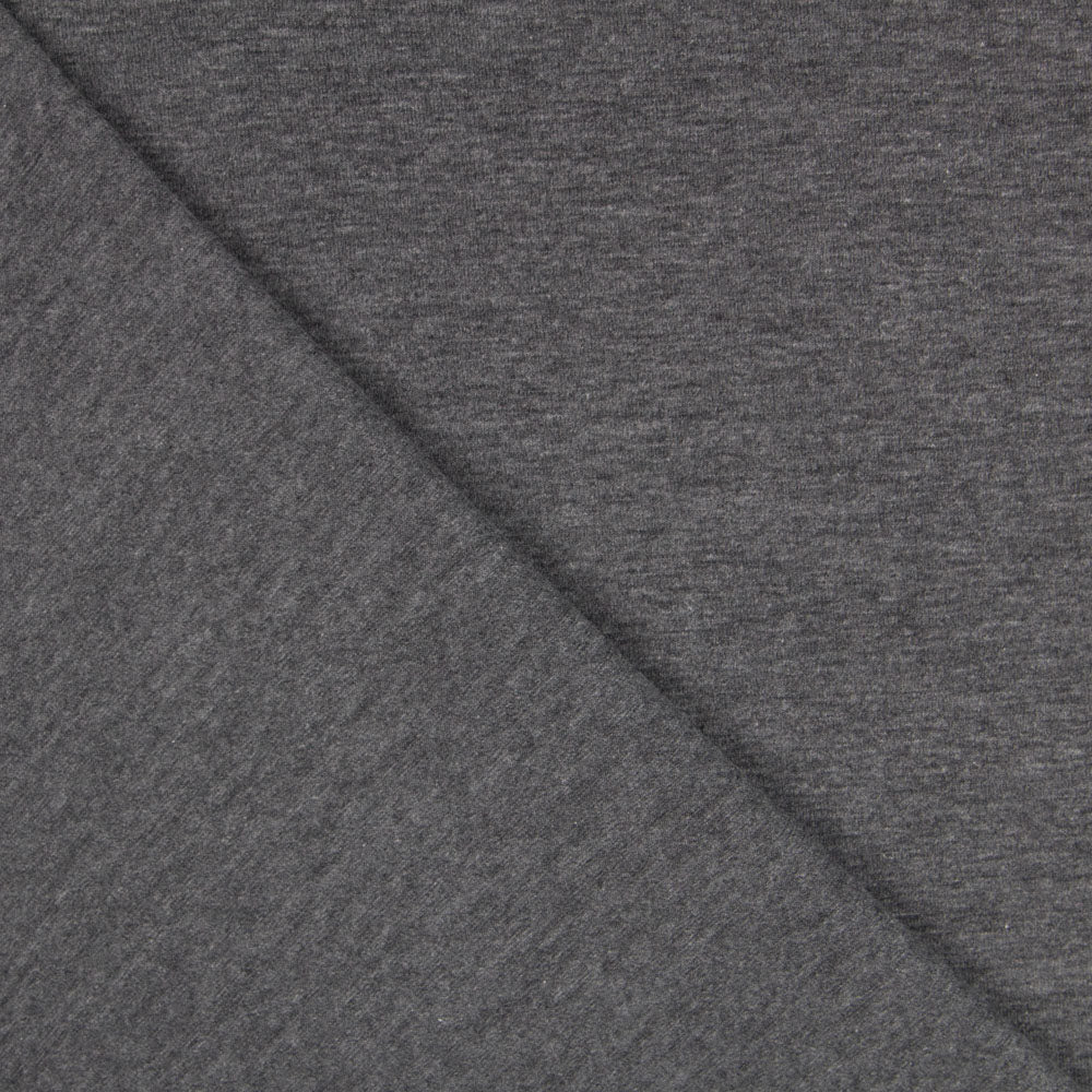 Punto Algodón Orgánico Gris Vigoré Oscuro - Ribes y Casals