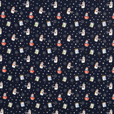 Malha Algodão Pinguins Azul - Ribes y Casals