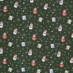 Malha Algodão Pinguins Verde - Ribes y Casals