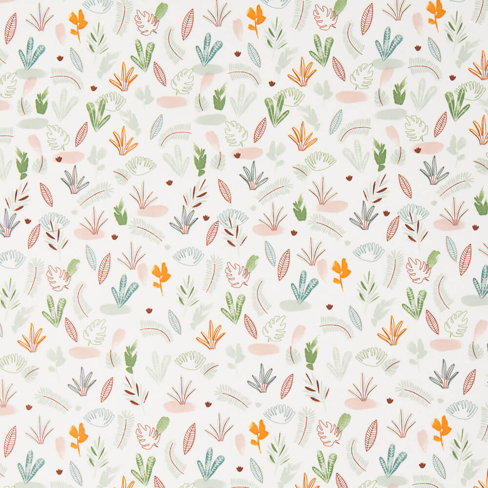 Malha de Algodão Selva Branco - Ribes y Casals