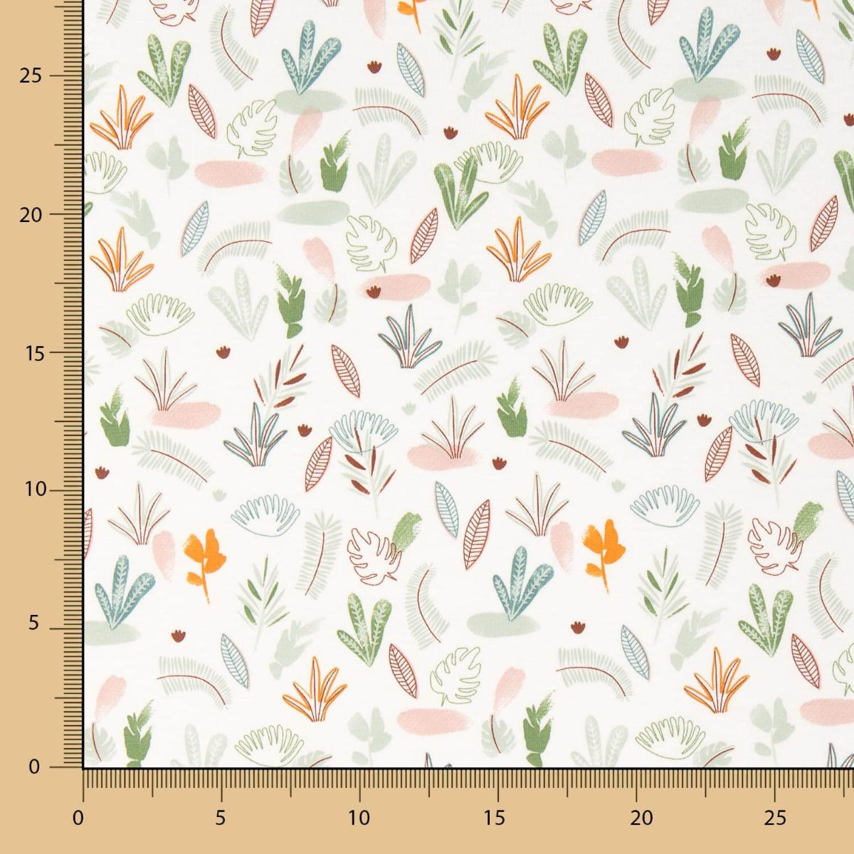 Malha de Algodão Selva Branco - Ribes y Casals