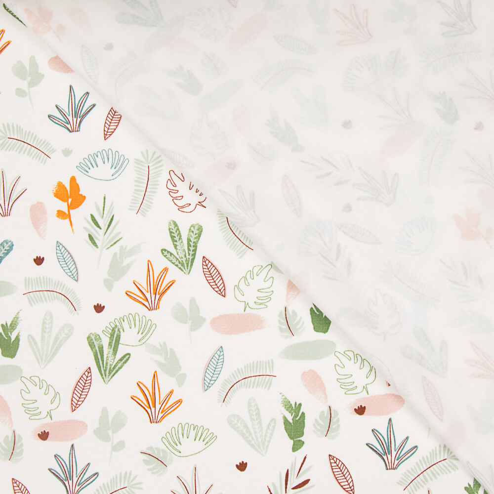 Malha de Algodão Selva Branco - Ribes y Casals