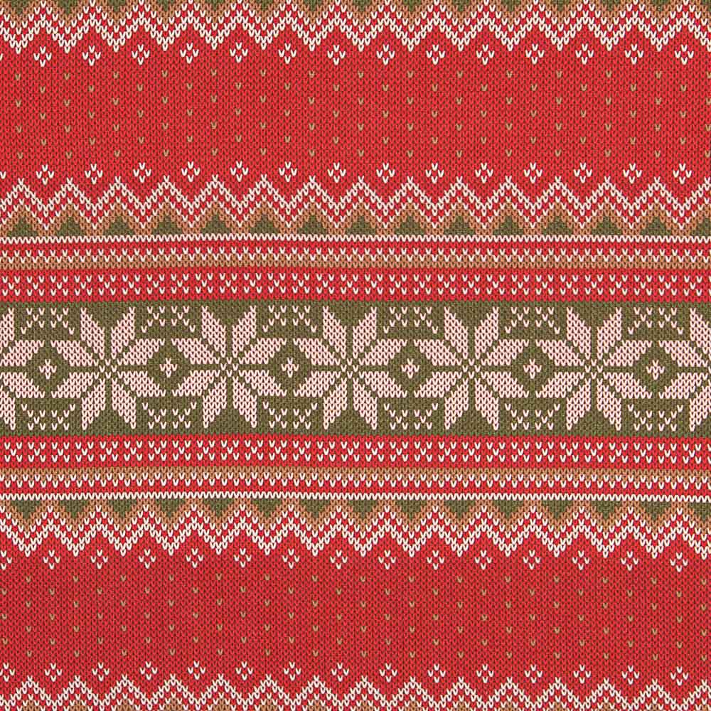 Malha Algodão Tricot Natal - Ribes y Casals