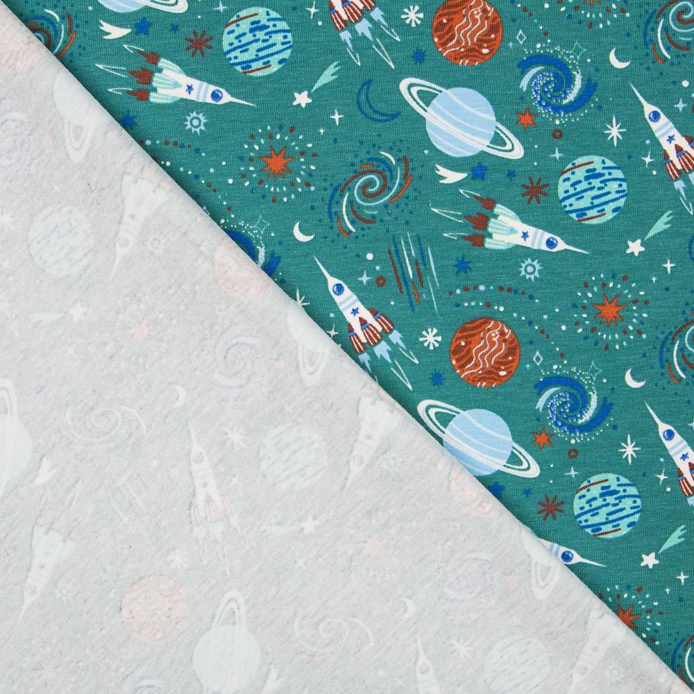 Malha Algodão Universo Verde - Ribes y Casals