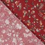 Malha Angora Flores Folclóricas Vermelhas - Ribes y Casals