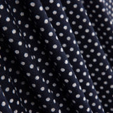 Malha Angora Bolinhas Marinho - Ribes y Casals