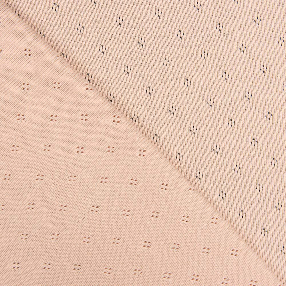 Punto Canalé Calado Rosa - Ribes y Casals