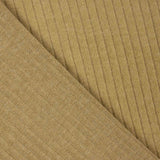 Malha Canelada com Efeito Veludo Camelo - Ribes y Casals