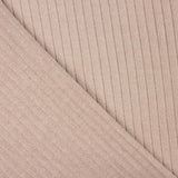 Malha Canelada com Efeito Veludo Rosa Claro - Ribes y Casals