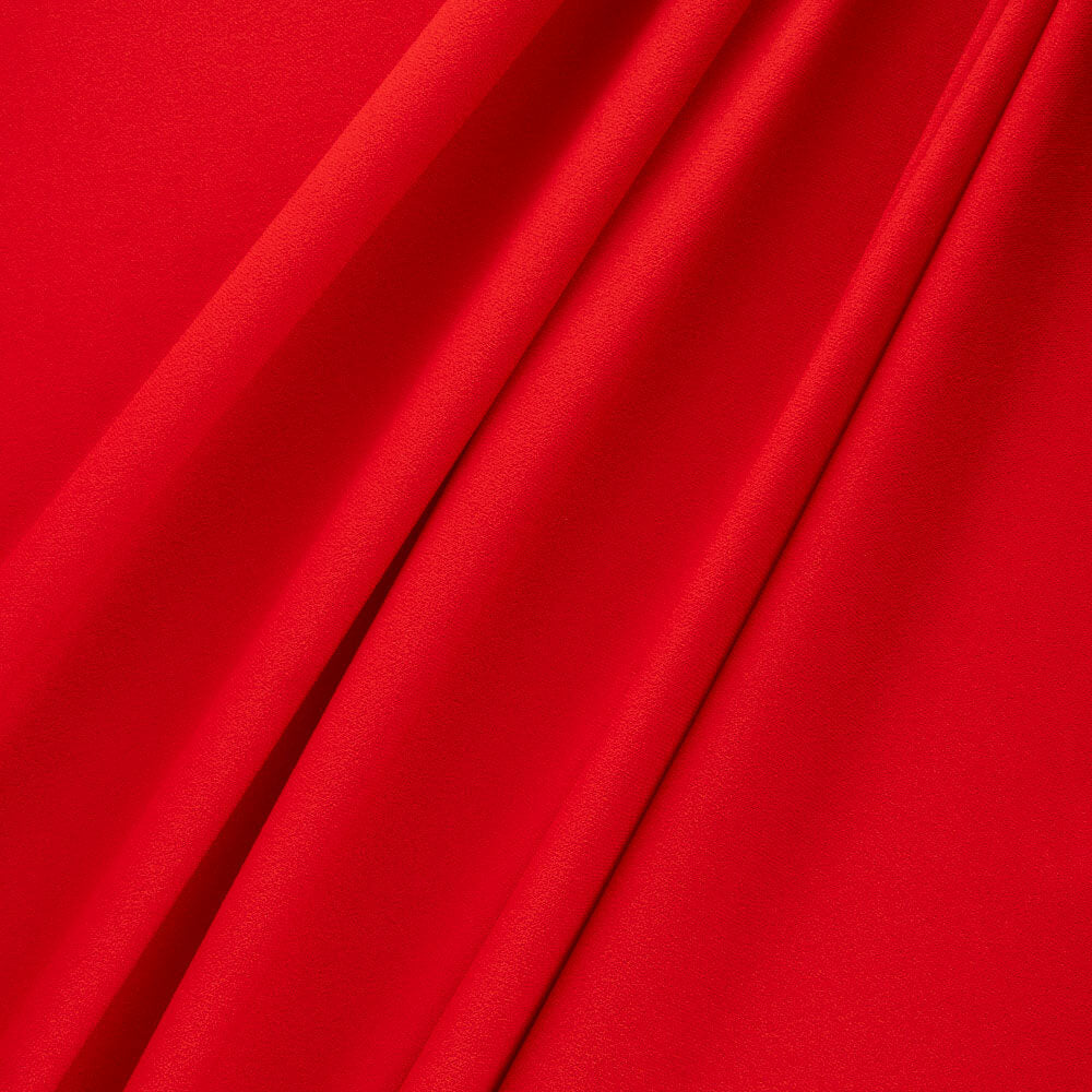 Malha Crepe Neoprene Vermelho - Ribes y Casals