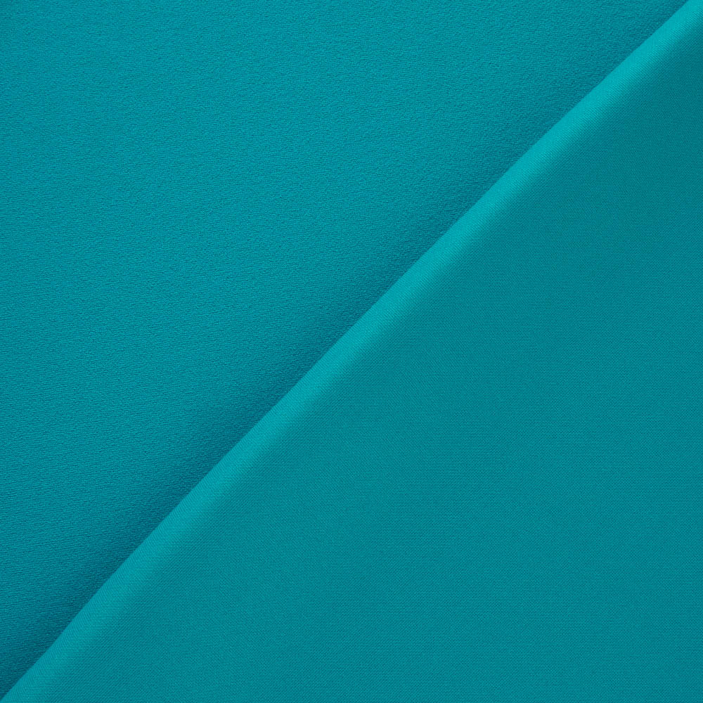 Malha Crepe Neoprene Turquesa - Ribes y Casals