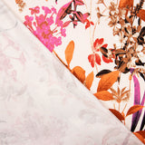 Malha Viscose Floral Coral - Ribes y Casals