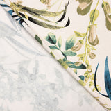 Malha Viscose Floral Branca - Ribes y Casals