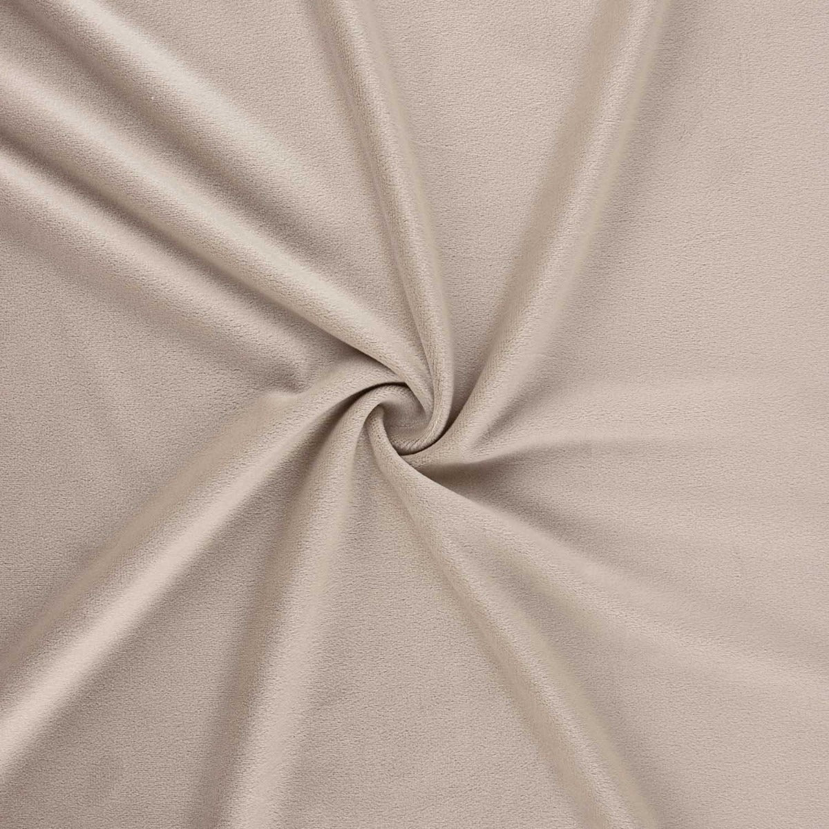 Malha de Veludo Bielástico Cinza Suave - Ribes y Casals