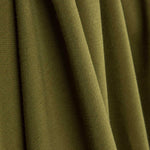 Malha Felpa Fino Verde Caqui - Ribes y Casals