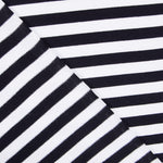 Malha de Pelúcia Listras Azul Escuro - Ribes y Casals