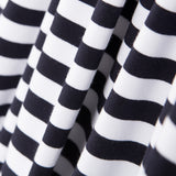 Malha de Pelúcia Listras Azul Escuro - Ribes y Casals