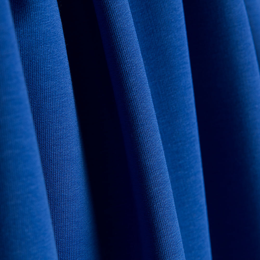 Malha Pelúcia Orgânico Azul - Ribes y Casals