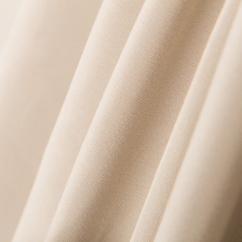 Malha Pelúcia Orgânica Pedra - Ribes y Casals