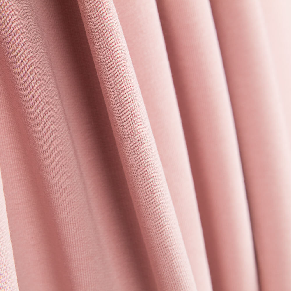 Malha Pelúcia Orgânica Rosa - Ribes y Casals