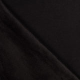 Malha Pelúcia Pêlo Curto Preto - Ribes y Casals