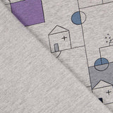 Malha de Felpa Sweater City Landscape - Ribes y Casals