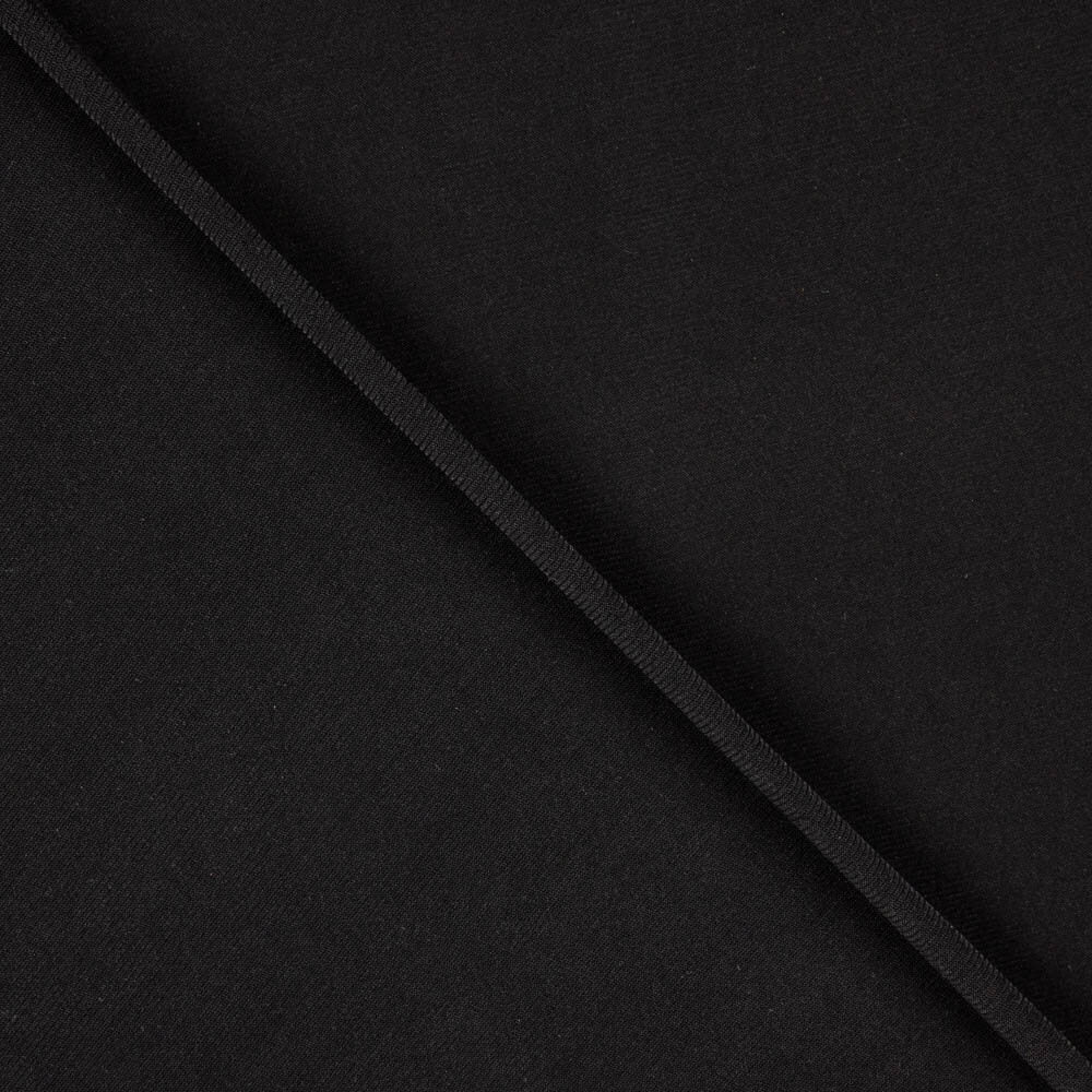 Retal Punto Forro Elástico Negro 90x150 cm - Ribes y Casals