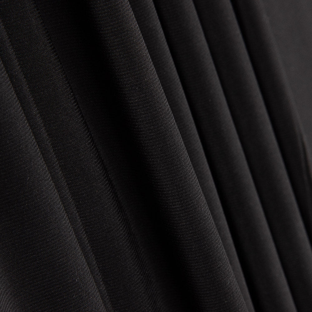 Malha Forro Elástico Preto - Ribes y Casals