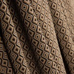 Malha Jacquard Hexa Camel - Ribes y Casals