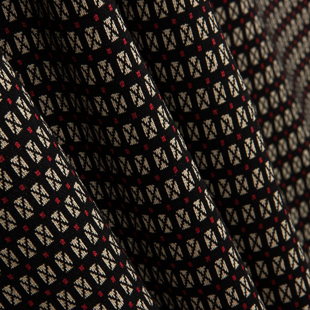 Malha Jacquard Xadrez - Ribes y Casals