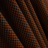 Malha Jacquard Espinha de Peixe Telha - Ribes y Casals