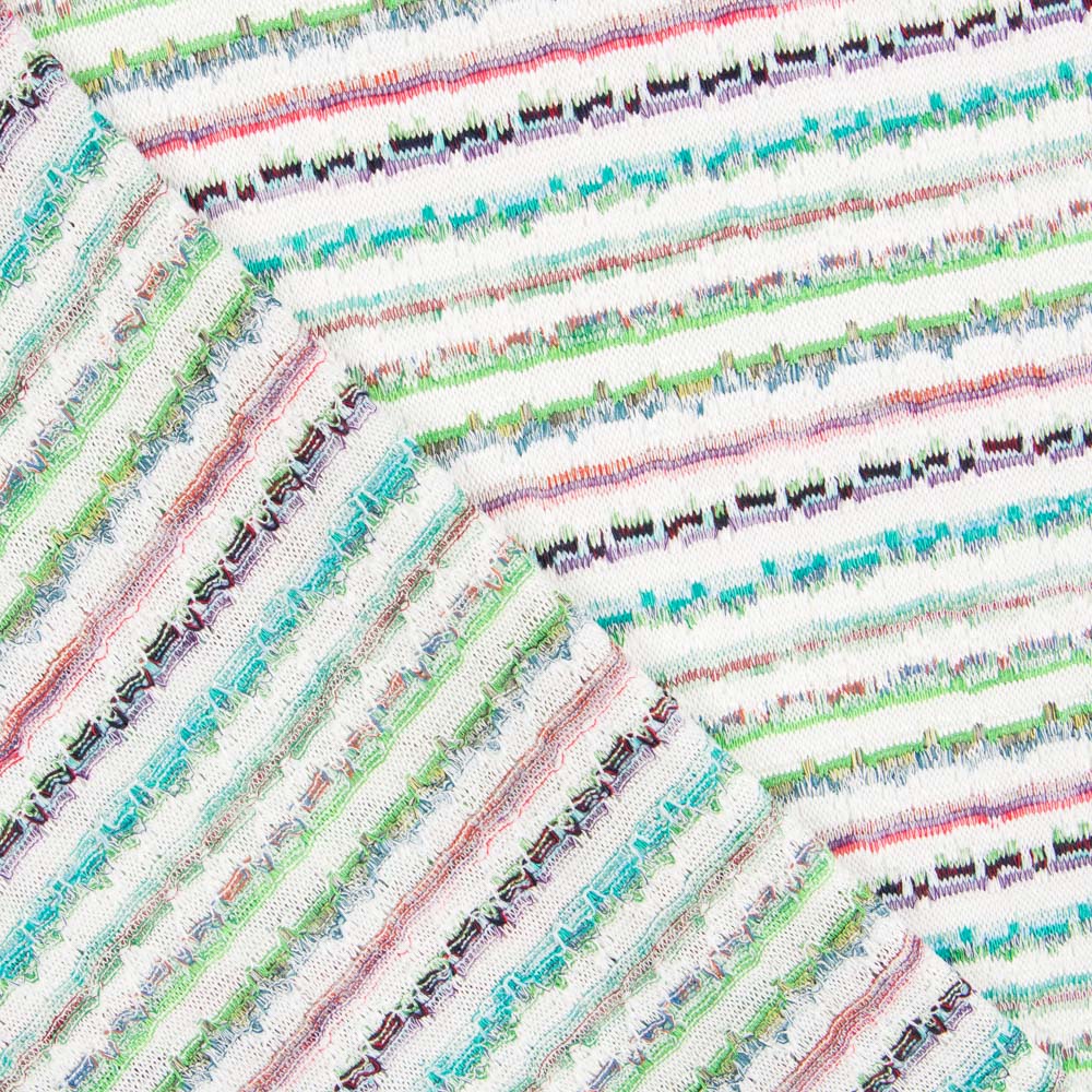 Punto Jacquard Listado Verde - Ribes y Casals