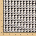 Malha Jacquard Pé de Galo Cinza Claro - Ribes y Casals