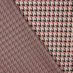 Malha Jacquard Pé de Galo Rosa Bombom - Ribes y Casals