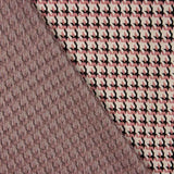 Malha Jacquard Pé de Galo Rosa Bombom - Ribes y Casals