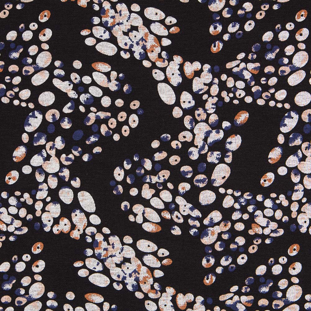 Malha Camisola Bolhas Preto - Ribes y Casals