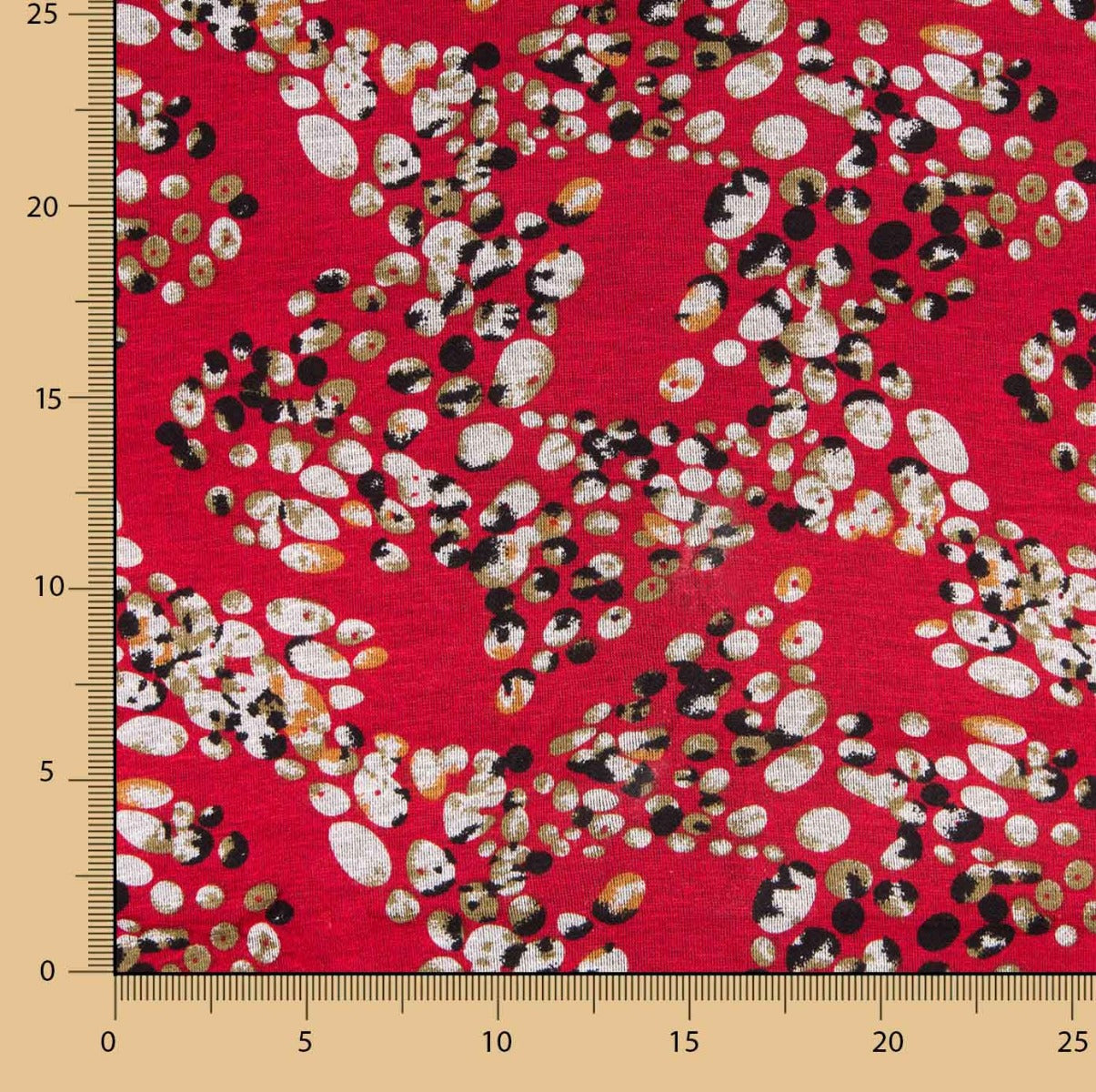 Malha Camisola Bolhas Vermelho - Ribes y Casals