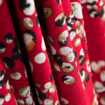 Malha Camisola Bolhas Vermelho - Ribes y Casals