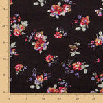 Punto Jersey Cretona Negro - Ribes y Casals